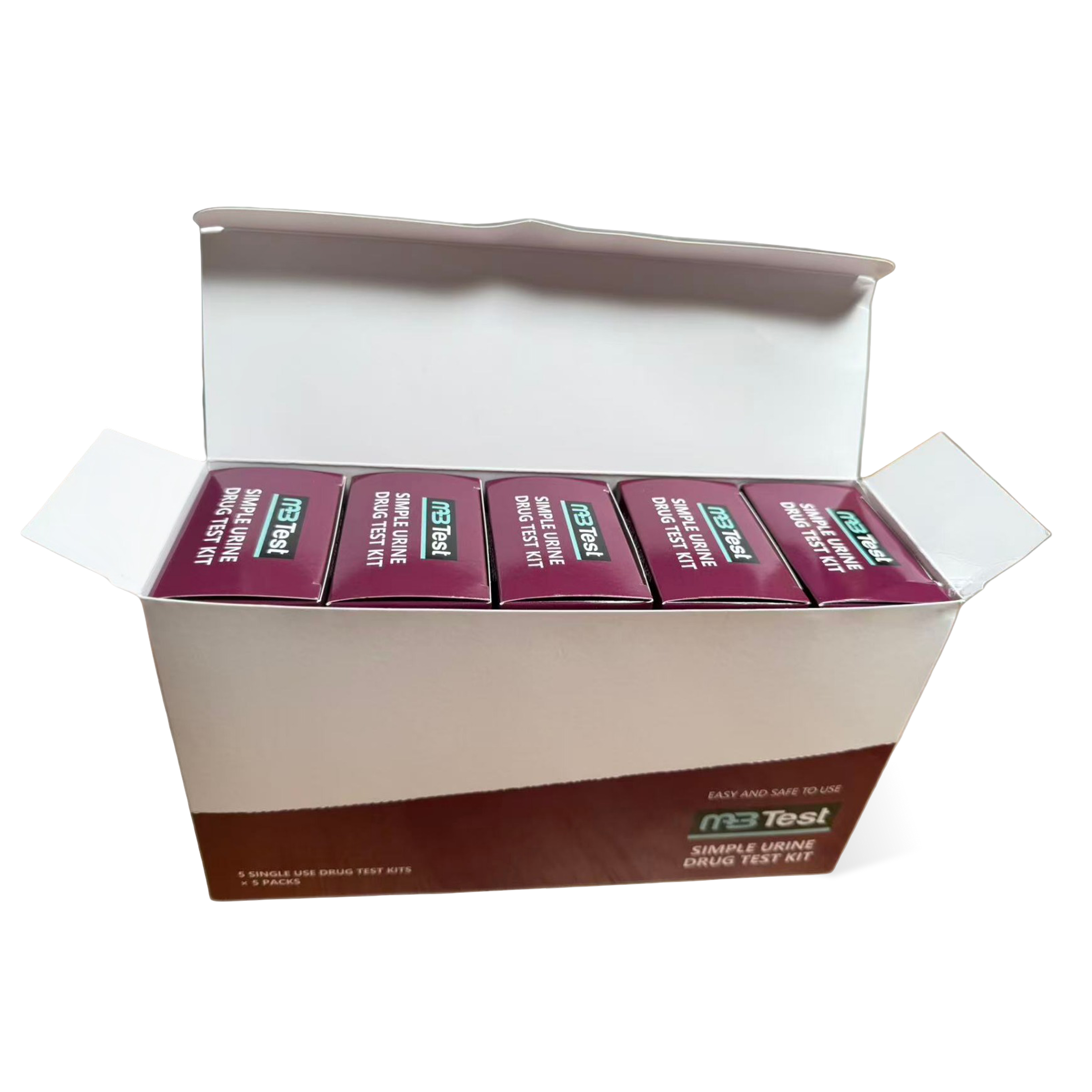 1 x 5 boxes (25 tests)