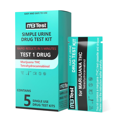 MBtest Marijuana 5Pk Urine Test Kit