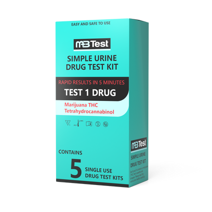 MBtest Marijuana 5Pk Urine Test Kit