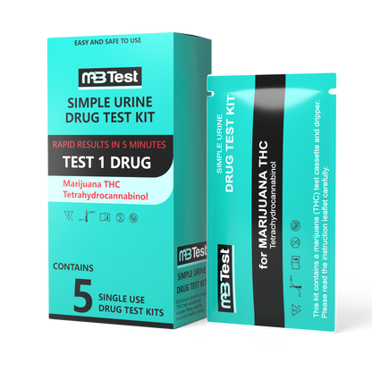 MBtest Marijuana 5Pk Urine Test Kit