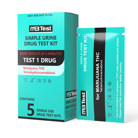 MBtest Marijuana 5Pk Urine Test Kit